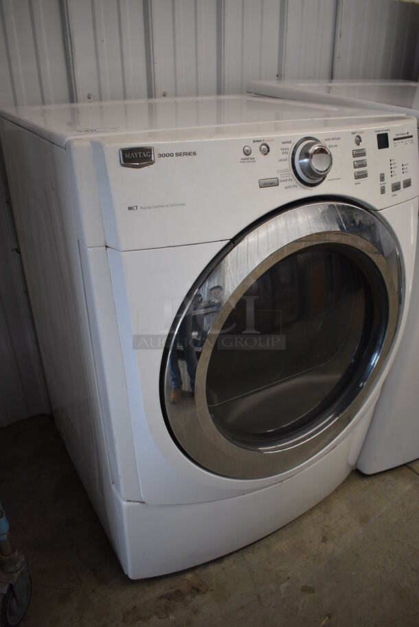 Maytag Model MEDE300VWD Front Load Dryer. 120/208-240 Volts, 1 Phase. 27x29x38 - Image 5 of 8