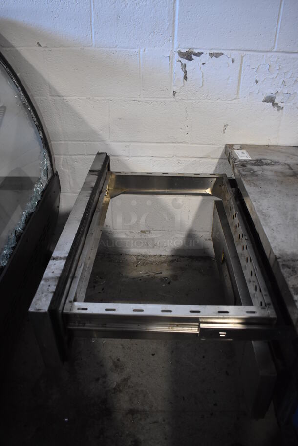 True Stainless Steel Commercial 2 Drawer Chef Base on Commercial Casters. 115 Volts, 1 Phase. 48.5x33x26.5. Tested and Working! - Image 4 of 8