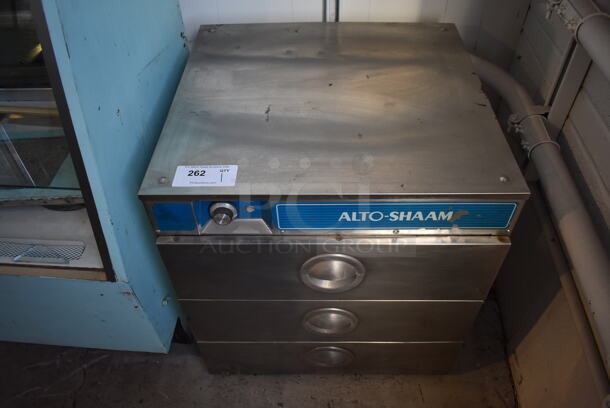 Alto Shaam 500-3D Stainless Steel Commercial 3 Drawer Warming Drawer. 208-240 Volts, 1 Phase. 24.5x25x26 - Image 4 of 8