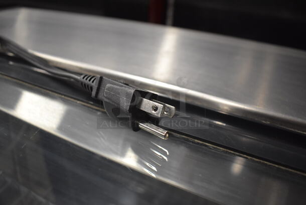LIKE NEW! Avantco 177EBS102 Stainless Steel Countertop Double Burner Solid Top Portable Electric Hot Plate Range. 120 Volts, 1 Phase. Unit Has Only Been Used a Few Times! 21x9x4. Tested and Working! - Image 7 of 7