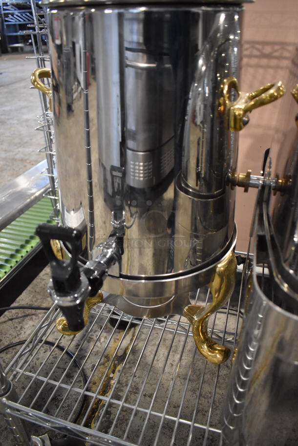 2 Metal Units; Chafing Dish and Beverage Holder Dispenser. 26x18x19, 12x15x22. 2 Times Your Bid! - Image 5 of 8