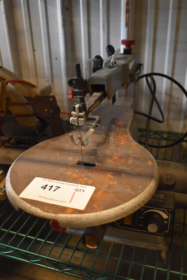 Craftsman 137.216020 Metal Countertop 16" Variable Speed Scroll Saw. 120 Volts, 1 Phase. 12x24x13.5 - Image 2 of 5