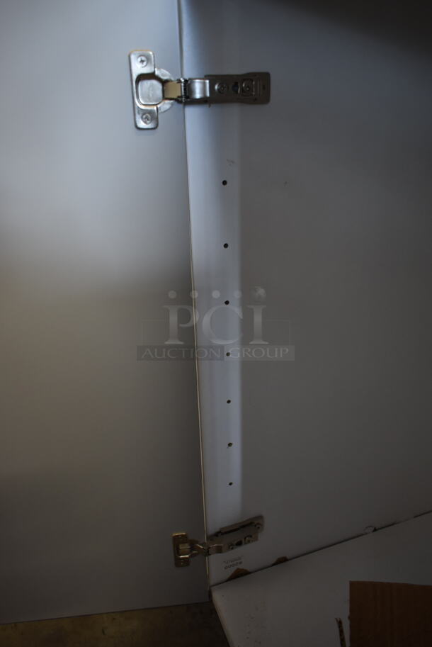 Gray Wooden 2 Door Cabinet. - Image 8 of 8