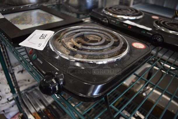 Walmart Model HP102-U21 Metal Countertop Electric Powered Single Burner Range. 120 Volts, 1 Phase. 9x11x3 - Image 2 of 3