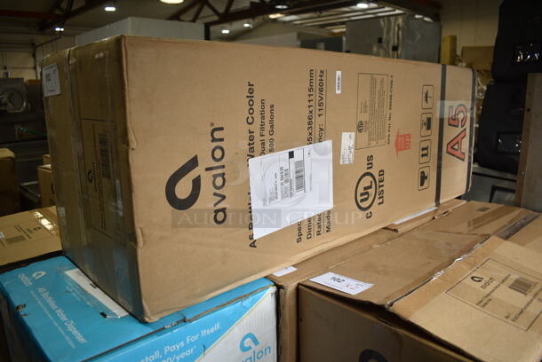BRAND NEW IN BOX! Avalon A5BOTTLELESS Stainless Steel Self Cleaning UV Bottom Loading Water Cooler. 115 Volts, 1 Phase.  - Image 2 of 3