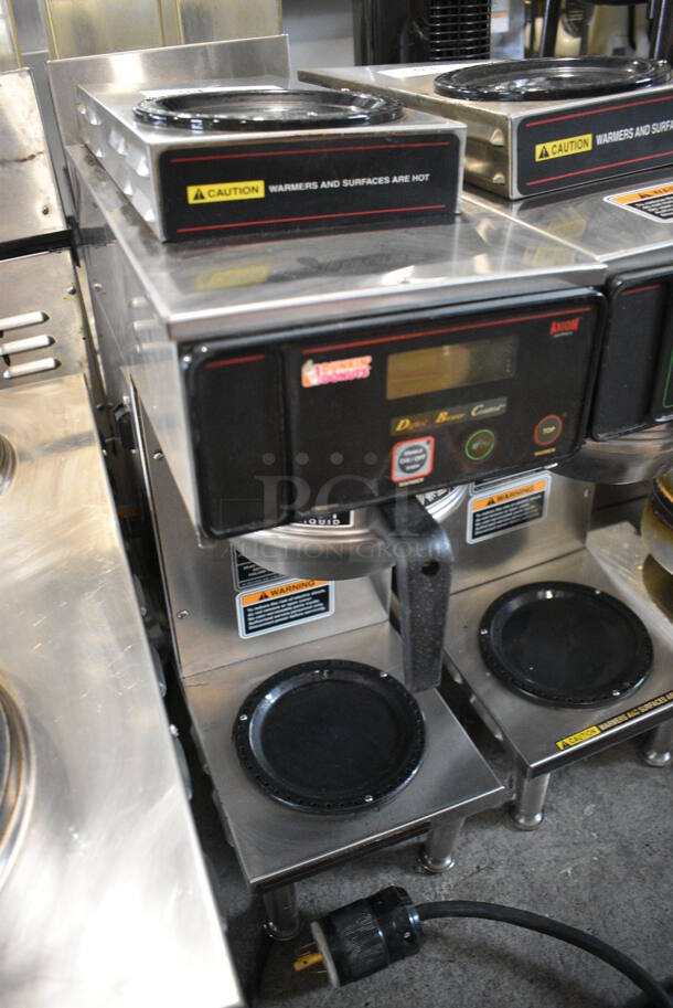 Bunn Model AXIOM-35-2 Stainless Steel Commercial Countertop 2 Burner Coffee Machine w/ Metal Brew Basket. 120/208-240 Volts, 1 Phase. 8x18x24 - Image 3 of 5
