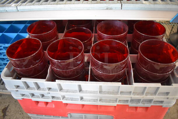 ALL ONE MONEY! Lot of Contents of Shelving Unit Including Metal Bowls, Chafing Dishes, Poly Bins, Bus Bins, Metal Baking Pans and Dish Caddies. Does Not Include Shelving Unit.  - Image 4 of 12