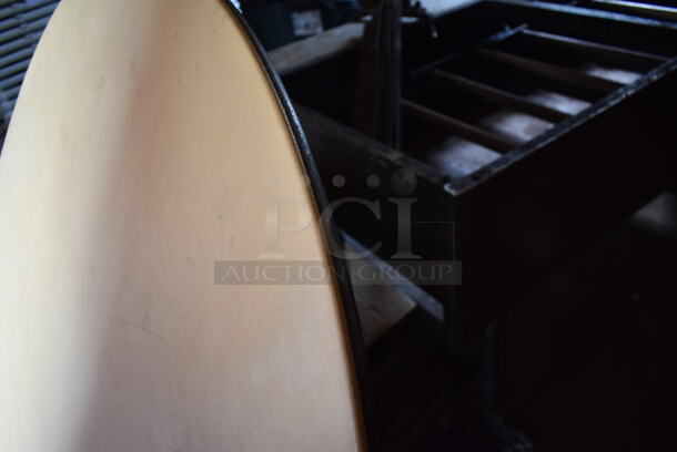 3 Round Tabletops. 3 Times Your Bid! (outside shed) - Image 2 of 3