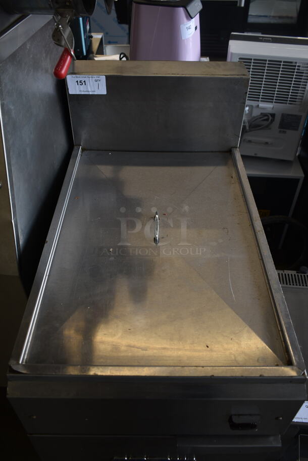 Imperial IFS-75 Stainless Steel Commercial Floor Style Electric Powered 75 Pound Capacity Deep Fat Fryer on Commercial Casters. 208/240 Volts. - Image 3 of 7