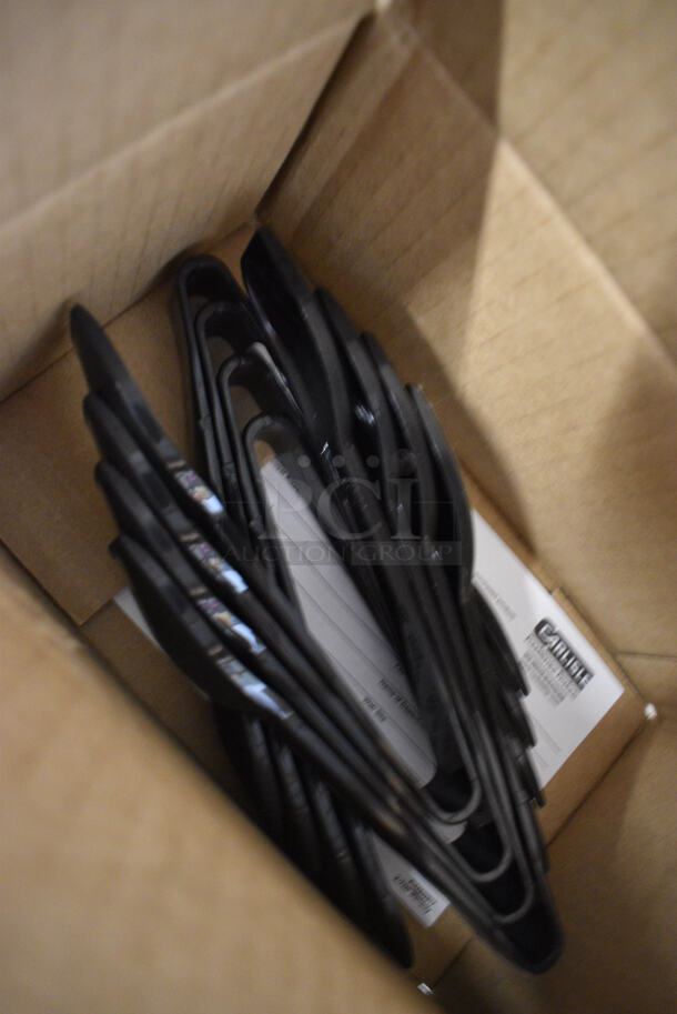 ALL ONE MONEY! Lot of 8 BRAND NEW IN BOX! Carlisle Black Tongs! 6" - Image 2 of 3