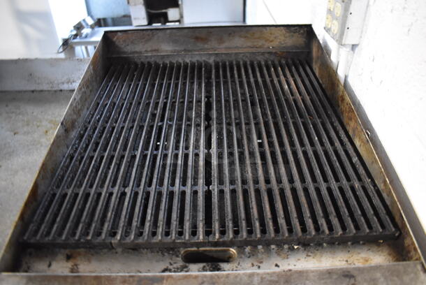 Star Ultra Max Stainless Steel Commercial Countertop Natural Gas Powered Charbroiler Grill. 24x38x28 - Image 3 of 5