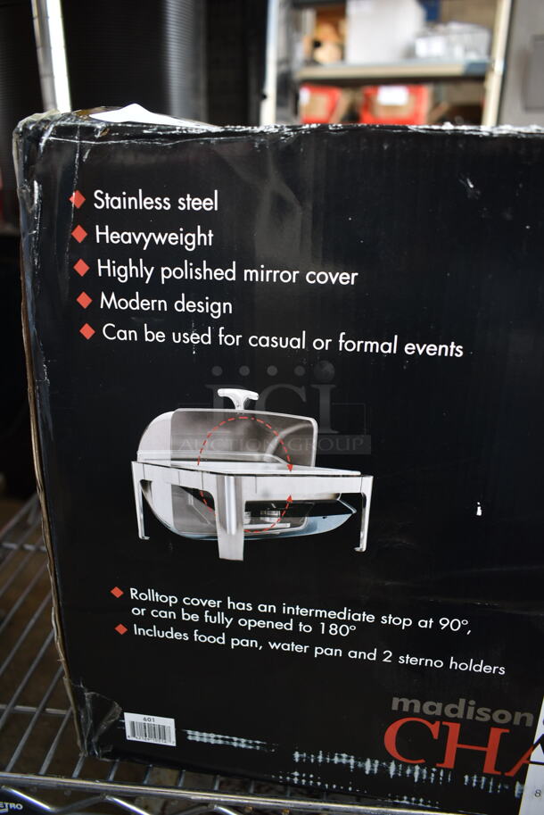 BRAND NEW IN BOX! Winware Stainless Steel Commercial Chafing Dish. - Image 4 of 7