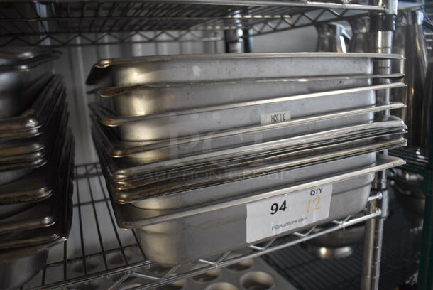 12 Stainless Steel Full Size Drop In Bins. 1/1x2. 12 Times Your Bid! - Image 3 of 3