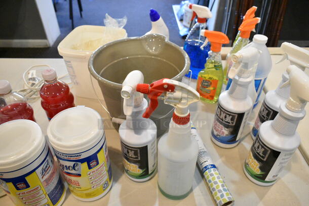 ALL ONE MONEY! Lot of Various Items Including Cleaner. Does Not Include Table. (main dining room) - Image 4 of 4