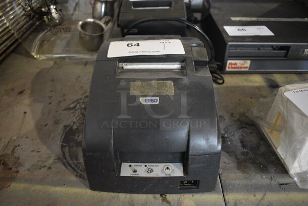 Epson Model M188B Receipt Printer. 6.5x9.5x5.5