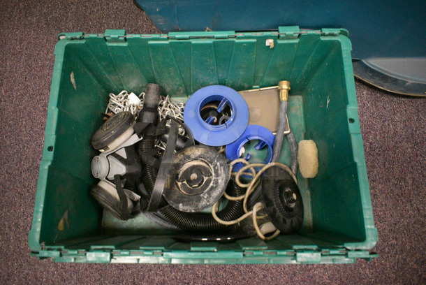 Tennant 607596 Floor Maintainer Roller With Bin of Parts (Main Building) - Image 4 of 7