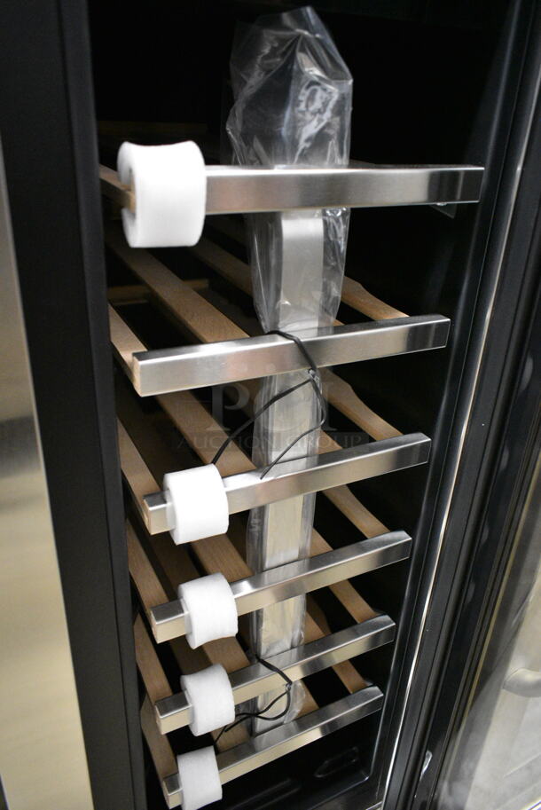 BRAND NEW SCRATCH AND DENT! Whynter BWB-2060FDS 24" Built-In French Door Dual Zone 20 Bottle Wine 60 Can Beverage Cooler Merchandiser. 115 Volts, 1 Phase. Tested and Working! - Image 4 of 9