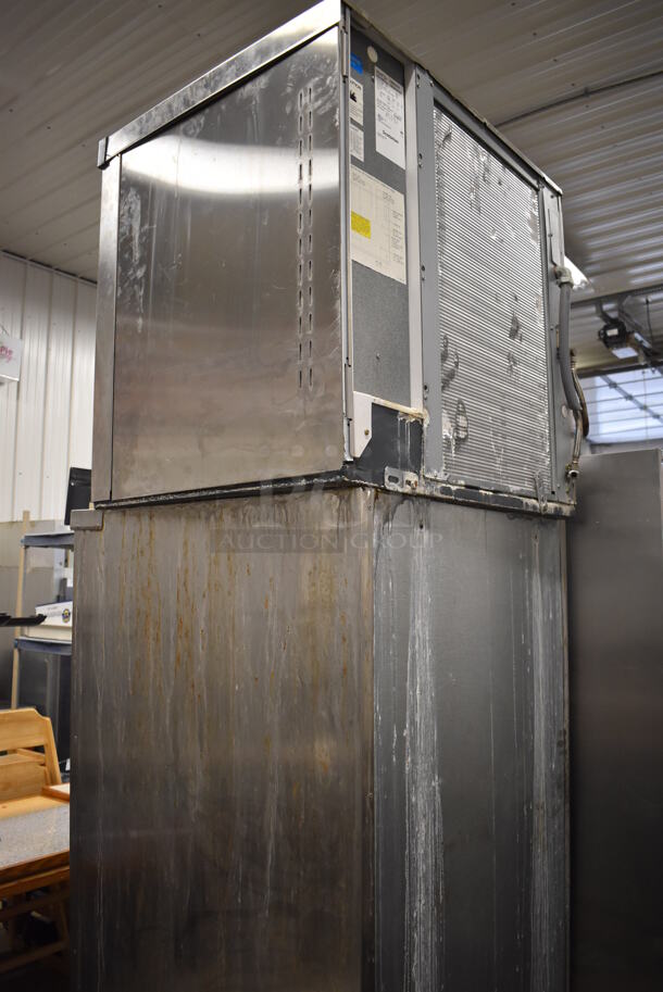 Scotsman C0830SA-32B Stainless Steel Commercial Ice Machine Head on Commercial Bin. 208/230 Volts, 1 Phase. 30x36x99 - Image 9 of 9