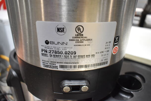 3 Bunn SH SERVER Stainless Steel Commercial Coffee Satellite Dispensers. 3 Times Your Bid! - Image 5 of 7