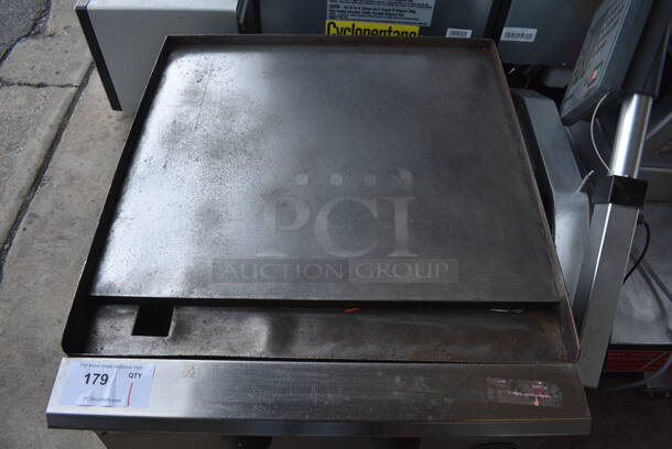 Dynamic Cooking Systems Stainless Steel Commercial Countertop Natural Gas Powered Flat Top Griddle. 24x27x12.5 - Image 3 of 7