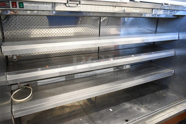 Metal Commercial Floor Style Open Grab N Go Merchandiser Display Case. Cannot Test Due To Cut Power Cord - Image 2 of 7