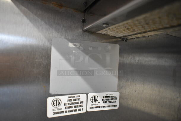 Metal Commercial Floor Style Open Grab N Go Merchandiser Display Case. Cannot Test Due To Cut Power Cord - Image 7 of 7