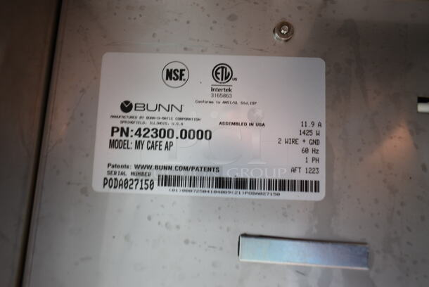 BRAND NEW SCRATCH AND DENT! 2023 Bunn 42300.0000 AP My Cafe AutoPOD Automatic Commercial Pod Brewer with Auto Eject Pod Disposal.   - Image 7 of 7
