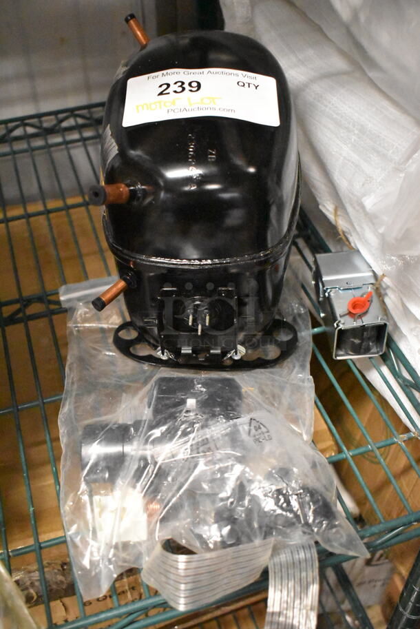 BRAND NEW SCRATCH AND DENT! Secop SC12CNX.2 Motor. 115 Volts, 1 Phase. - Image 2 of 6
