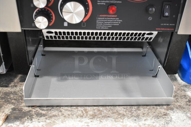 BRAND NEW SCRATCH AND DENT! Hatco TQ800 Toast Qwik Stainless Steel Countertop Conveyor Toaster - 2" Opening. 208 Volts, 1 Phase. - Image 6 of 8