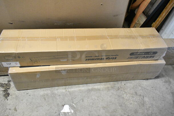2 BRAND NEW IN BOX! ServIt 423SWI42 Stainless Steel Commercial 42" High Wattage Strip Warmer with Infinite Controls. 120 Volts, 1 Phase. 2 Times Your Bid! - Image 2 of 5