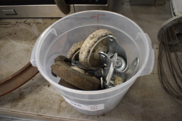 ALL ONE MONEY! Lot of Various Commercial Casters! - Image 1 of 3