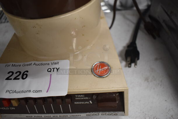 Hoover 8975 Metal Countertop Blender w/ Pitcher. 120 Volts, 1 Phase. 9x8x16. Tested and Working! - Image 5 of 5