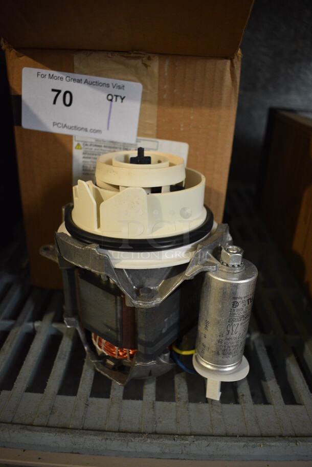 Whirlpool Model WPW10757217 Metal Circulation Pump.  - Image 1 of 5
