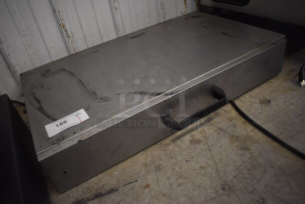 Stainless Steel Commercial Single Drawer Warming Drawer. 115 Volts, 1 Phase. 33x22x6. Tested and Powers On But Does Not Get Warm - Image 2 of 5