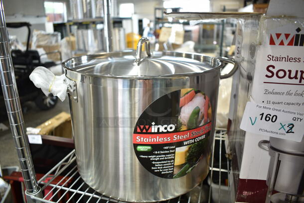 2 BRAND NEW! Items; Winco SST-24 Stock Pot and Winco 211 Soup Warmer. 2 Times Your Bid! - Image 3 of 8