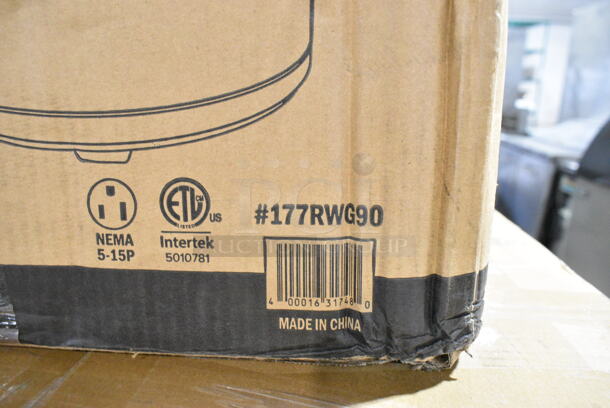 BRAND NEW SCRATCH AND DENT! Galaxy 177RWG90 Rice Warmer.  - Image 3 of 3