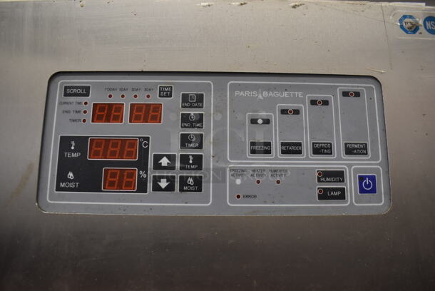 Paris Croissant SD-1 Stainless Steel Commercial 2 Half Size Door Reach In Dough Conditioner. 220 Volts. 31x45x76 - Image 4 of 7