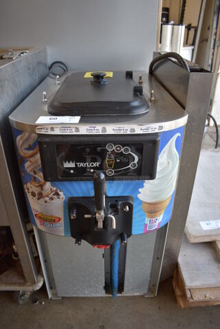 2010 Taylor C709-33 Stainless Steel Commercial Countertop Air Cooled Single Flavor Soft Serve Ice Cream Machine. 208-230 Volts, 3 Phase. 22x34x36