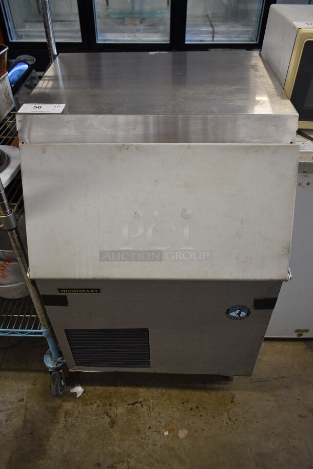 Hoshizaki KM-150BWP Stainless Steel Commercial Self Contained Ice Machine. 115-120 Volts, 1 Phase.  