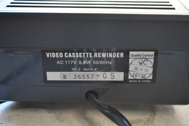 Kinyo NK-2 VHS Video Rewinder. - Image 6 of 6