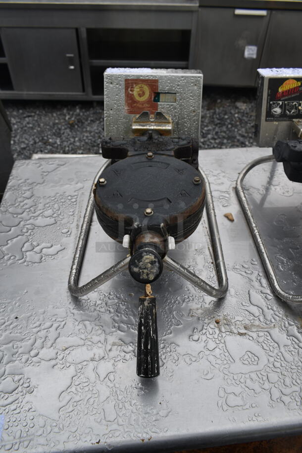 RT-P Stainless Steel Commercial Countertop Waffle Maker. 120 Volts, 1 Phase. Tested and Working! - Image 1 of 5