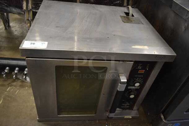 Hobart Stainless Steel Commercial Electric Powered Half Size Convection Oven w/ View Through Door and Thermostatic Controls. 240 Volts, 1 Phase. - Image 2 of 8