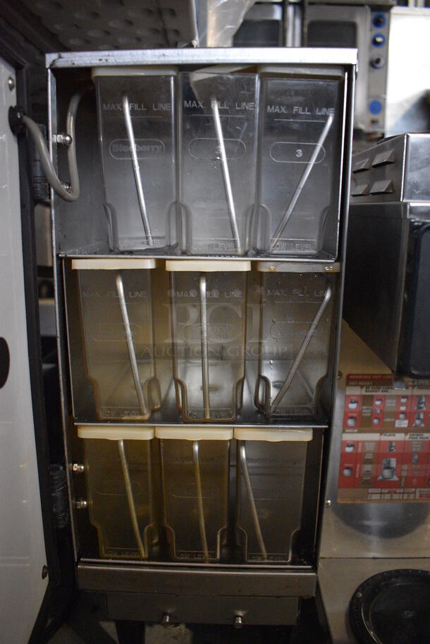 Taylor Model C006-12 Stainless Steel Commercial Countertop Flavor Dispenser. 120 Volts, 1 Phase. 8.5x24x25 - Image 3 of 5