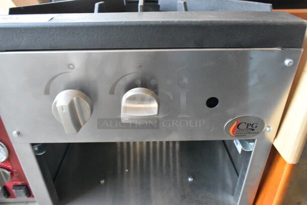 BRAND NEW SCRATCH AND DENT! Cooking Performance Group CPG 351CPGSP18N Stainless Steel Natural Gas Stock Pot Range. 80,000 BTU - Image 5 of 6