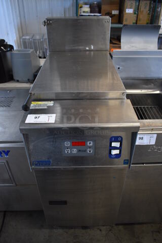 2016 Pitco Frialator SRTE Stainless Steel Commercial Floor Style Electric Powered Rethermalizer. 208 Volts, 1 Phase. 16x36x49
