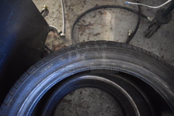 2 Tires; Continental SportContact 2 MO 265/35 ZR 18 and Sigma. 24.5x11x24.5, 26x7x26. 2 Times Your Bid! - Image 3 of 8