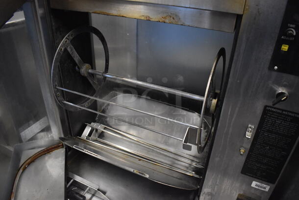 Savory Stainless Steel Commercial Countertop Electric Powered Rotisserie Oven. 208/240 Volts, 3 Phase. 34x25x37 - Image 5 of 7