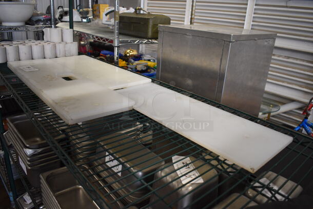 4 Various Subway Cutting Boards. Includes 29.75x8x0.5. 4 Times Your Bid! - Image 2 of 2