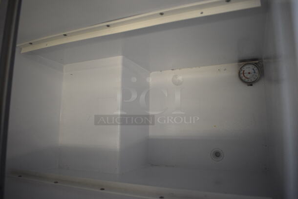 Kelvinator Metal Chest Freezer Merchandiser on Commercial Casters. 36x22x37. Tested and Does Not Power On - Image 4 of 6
