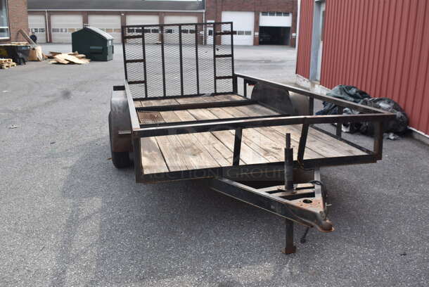 Bye-Rite Trailers Metal Flat Top Open Trailer w/ Rear Lowering Ramp. Does Not Have Title.   - Image 2 of 11